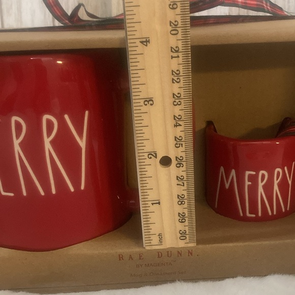 Rae Dunn Merry Mug and Ornament Set - Picture 4 of 5